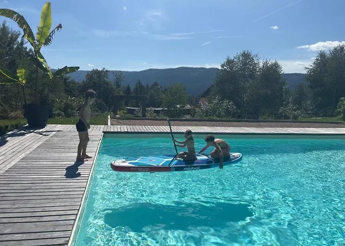 10 Personnes Acces Pmr Aux Normes Avec Grande Piscine