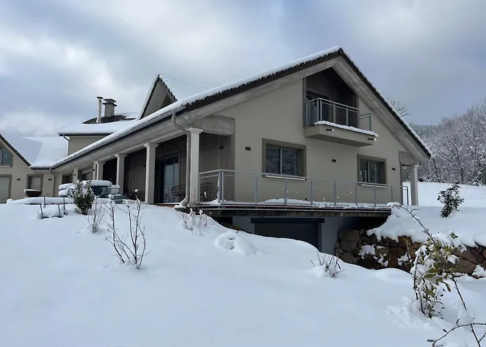 Дом отдыха 10 Personnes Acces Pmr Aux Normes Avec Grande Piscine Sapois (Vosges)