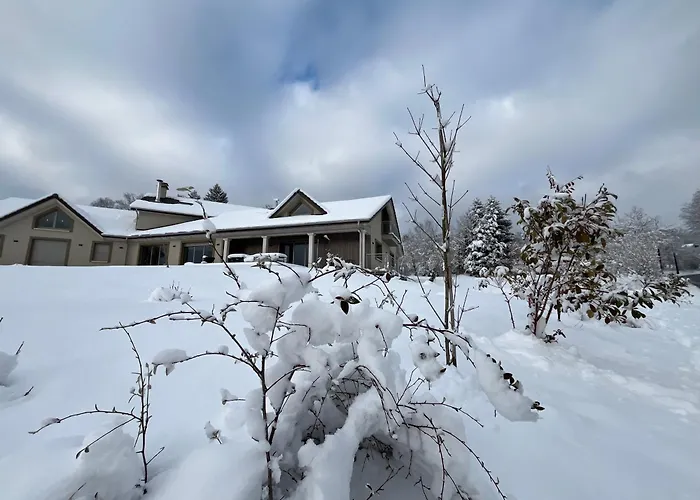 Дом отдыха 10 Personnes Acces Pmr Aux Normes Avec Grande Piscine Sapois (Vosges)